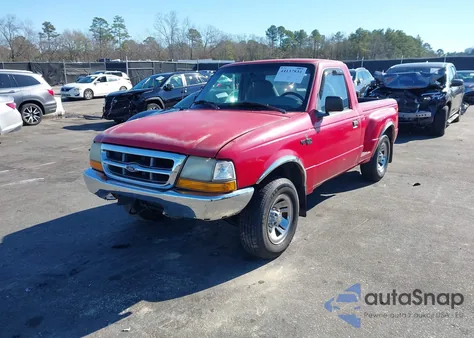 1999 Ford Ranger Xl/Xlt из США, поврежденный, VIN 1FTYR10V0XTA37472